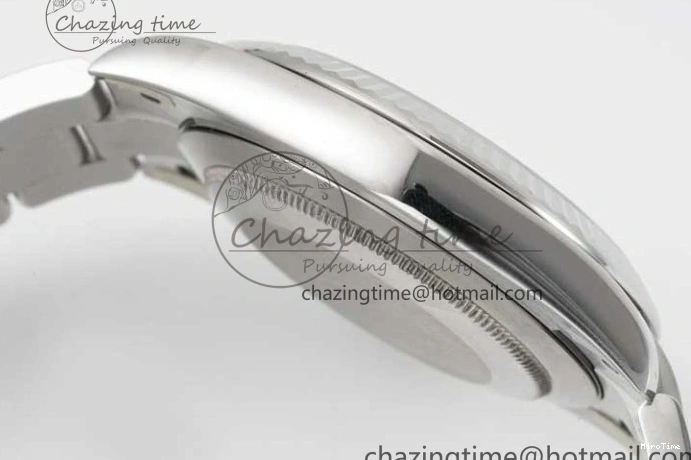 MiroTime 0113 DateJust 41 126334 Clean 1:1 Best Edition 904L Steel Silver Stick Dial on Oyster Bracelet VR Modern 2434